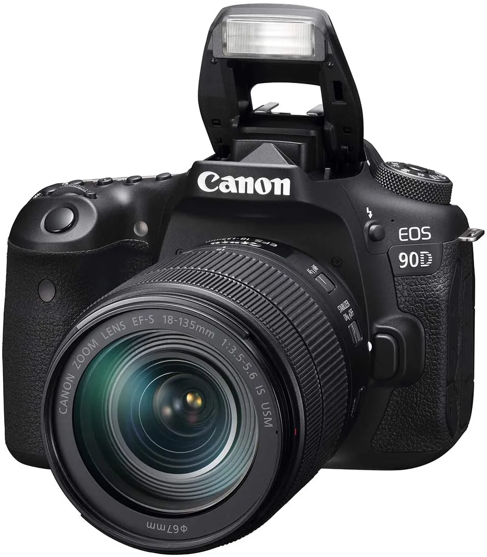 Canon EOS 90D DSLR with 18-135mm IS USM Kit