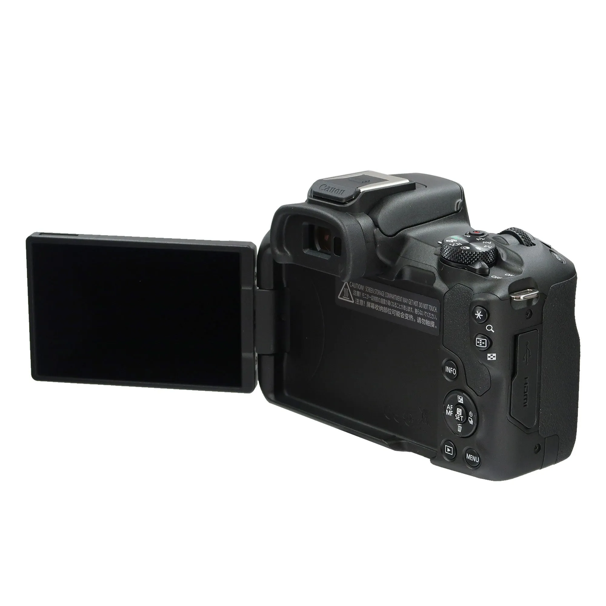 Canon EOS R50 Mirrorless Camera Black with RF-S 18-45mm f/4.5-6.3 IS STM Lens and RF-S 55-210mm f/5-7.1 IS STM Lens (Canon RF) Bundle