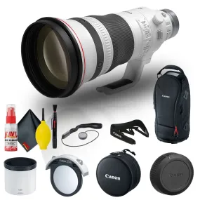 Canon RF 400mm f/2.8L IS USM Lens (5053C002)   Cap Keeper   Cleaning Kit Base Bundle