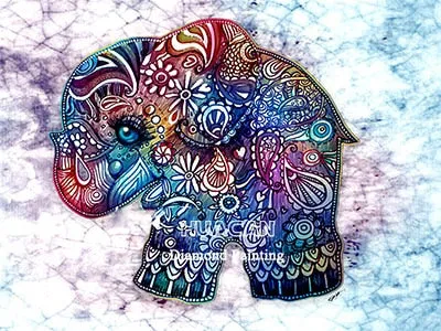 Colorful Elephant Diamond Painting Kits | 16 Designs To Choose From | Full Square Drill | Abstract Rhinestone Mosaic