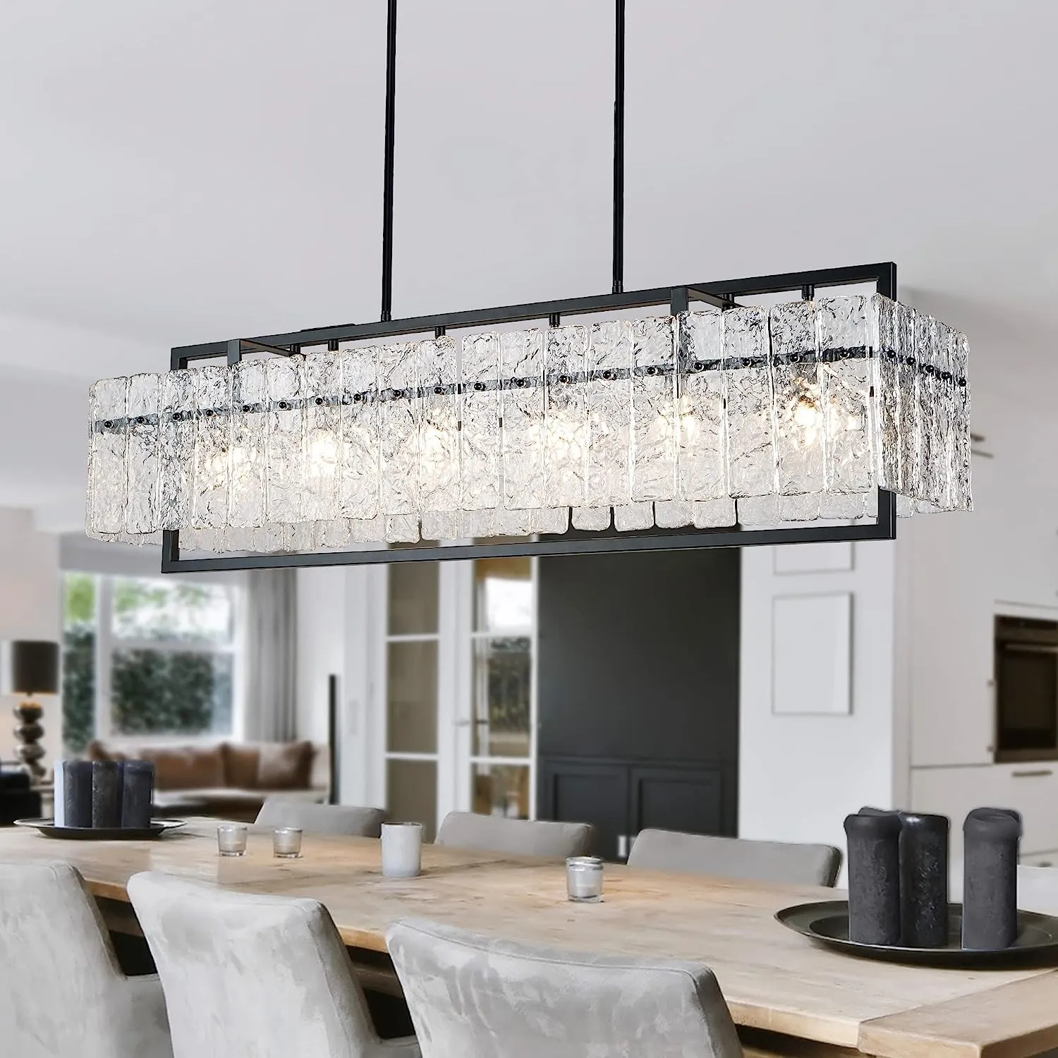 Crystal Chandeliers for Dining Room Kitchen Living Room