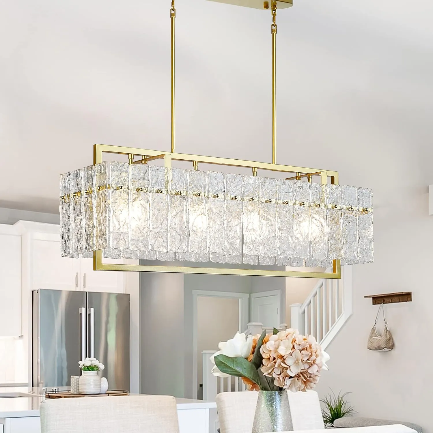 Crystal Chandeliers for Dining Room Kitchen Living Room