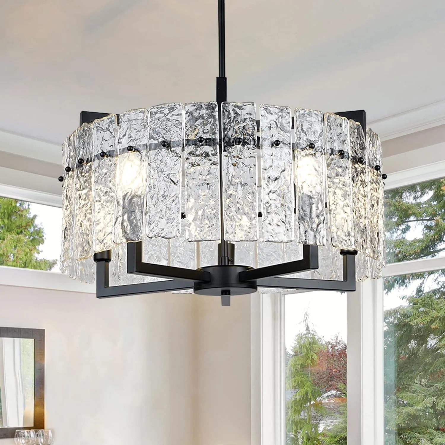 Crystal Chandeliers for Dining Room Kitchen Living Room
