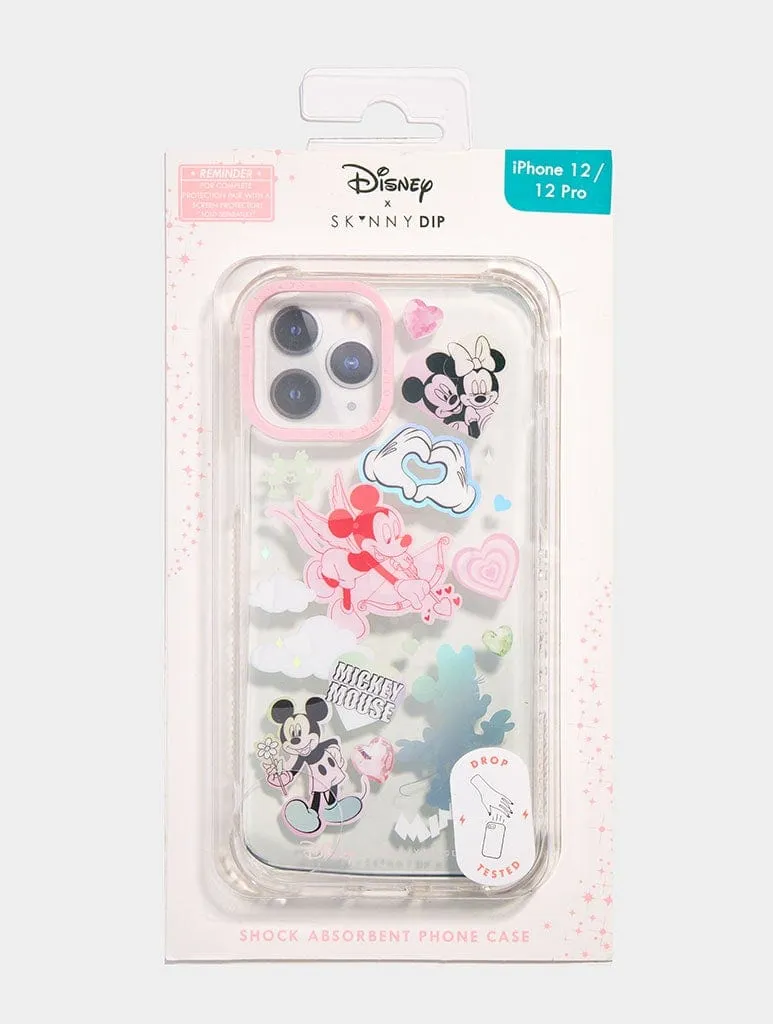Disney Mickey In Love Shock iPhone Case