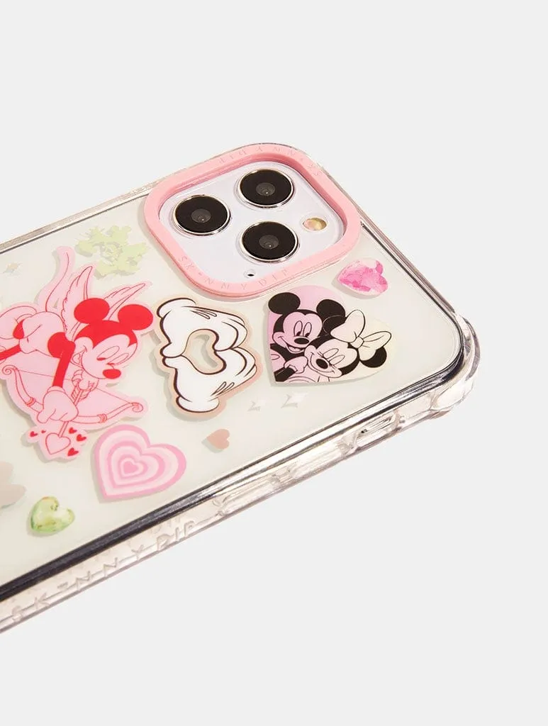 Disney Mickey In Love Shock iPhone Case