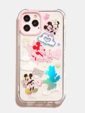 Disney Mickey In Love Shock iPhone Case