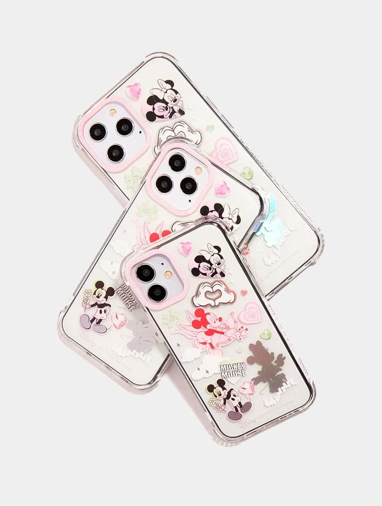Disney Mickey In Love Shock iPhone Case