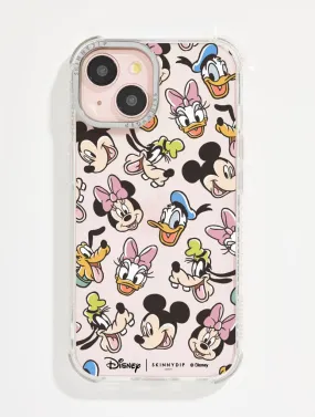 Disney Mickey, Minnie, Daisy, Donald, Goofy And Pluto Shock iPhone Case