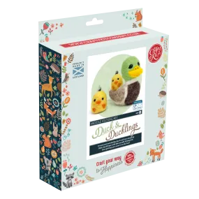 Duck & Ducklings Needle Felting Kit