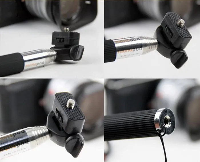 Extendable Handheld Telescopic Self-portrait Tripod Monopod For Camera