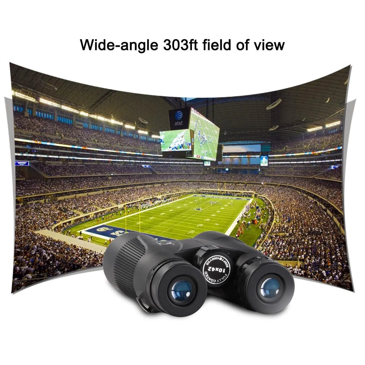 F&K® 10 x 42 UHD binoculars