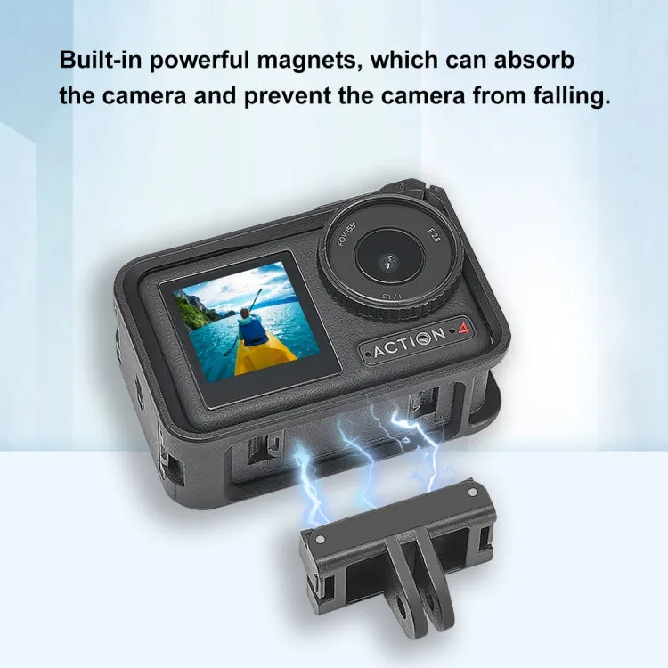 For DJI Osmo Action 4 / 3 PULUZ Magnetic Quick Release Base Expansion Mount