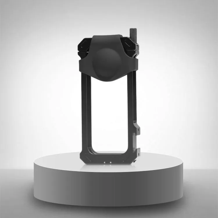 For Insta360 X3 PULUZ Metal Protective Cage Rig Housing Frame with Expand Cold Shoe Base & Tripod Adapter(Black)
