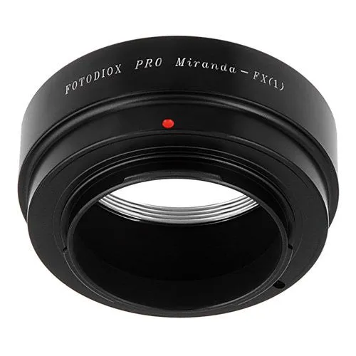 Fotodiox Pro Lens Mount Adapter - Miranda (MIR) SLR Lens to Fujifilm Fuji X-Series Mirrorless Camera Body