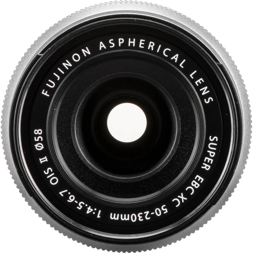 Fujifilm XC 50-230mm f/4.5-6.7 OIS II Lens (Silver)   Standard Accessory Kit