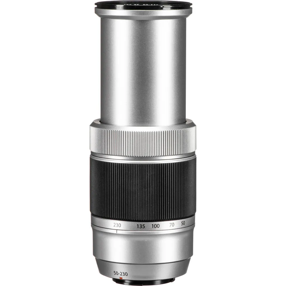 Fujifilm XC 50-230mm f/4.5-6.7 OIS II Lens (Silver)   Standard Accessory Kit