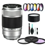 Fujifilm XC 50-230mm f/4.5-6.7 OIS II Lens (Silver)   Standard Accessory Kit