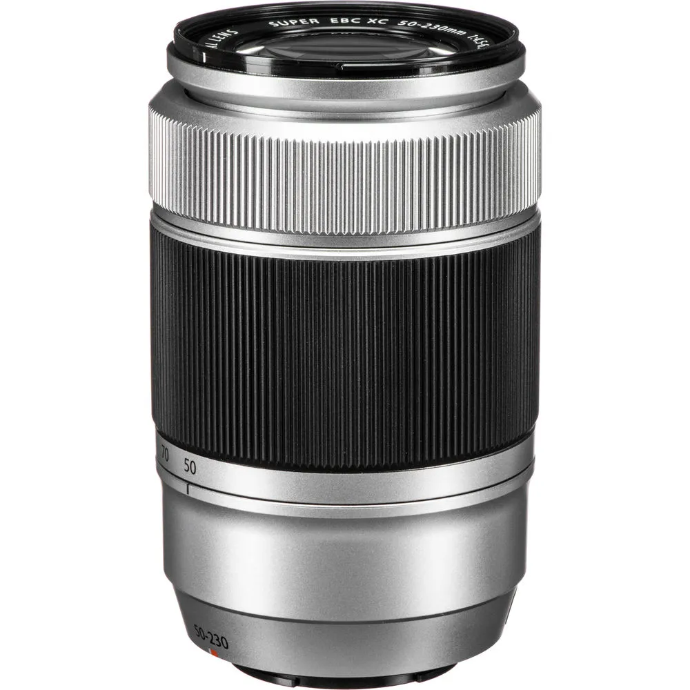 Fujifilm XC 50-230mm f/4.5-6.7 OIS II Lens (Silver)   Standard Accessory Kit