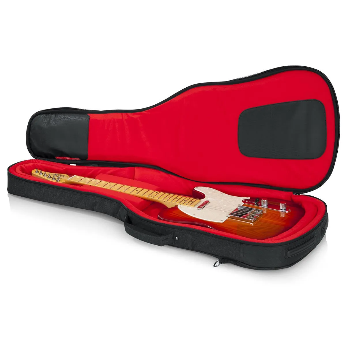 Gator Cases Transit Series Electric Guitar Gig Bag With Charcoal Black Exterior