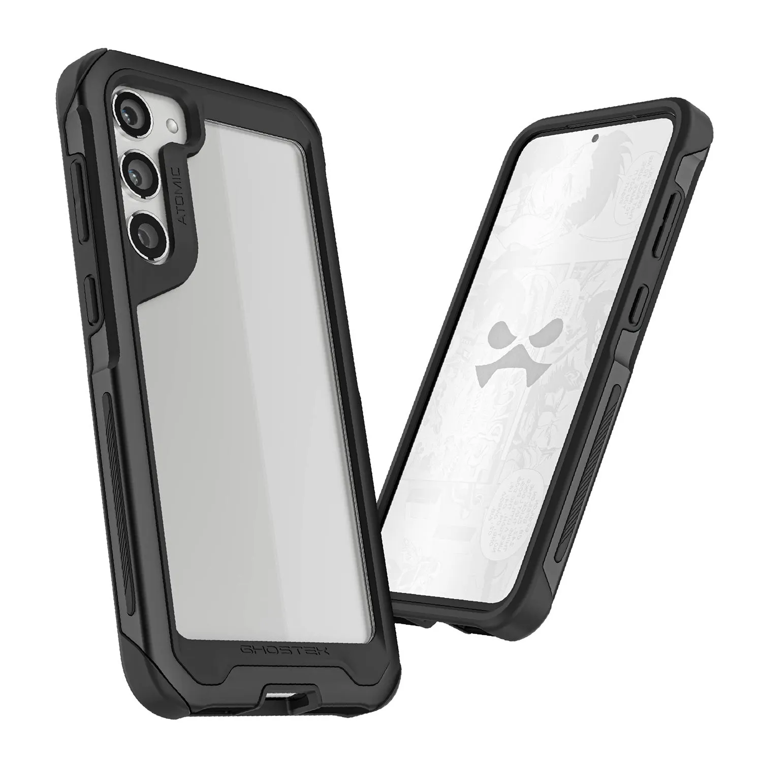 Ghostek Samsung Galaxy S23 Plus Case Atomic Slim Aluminum Protection Black