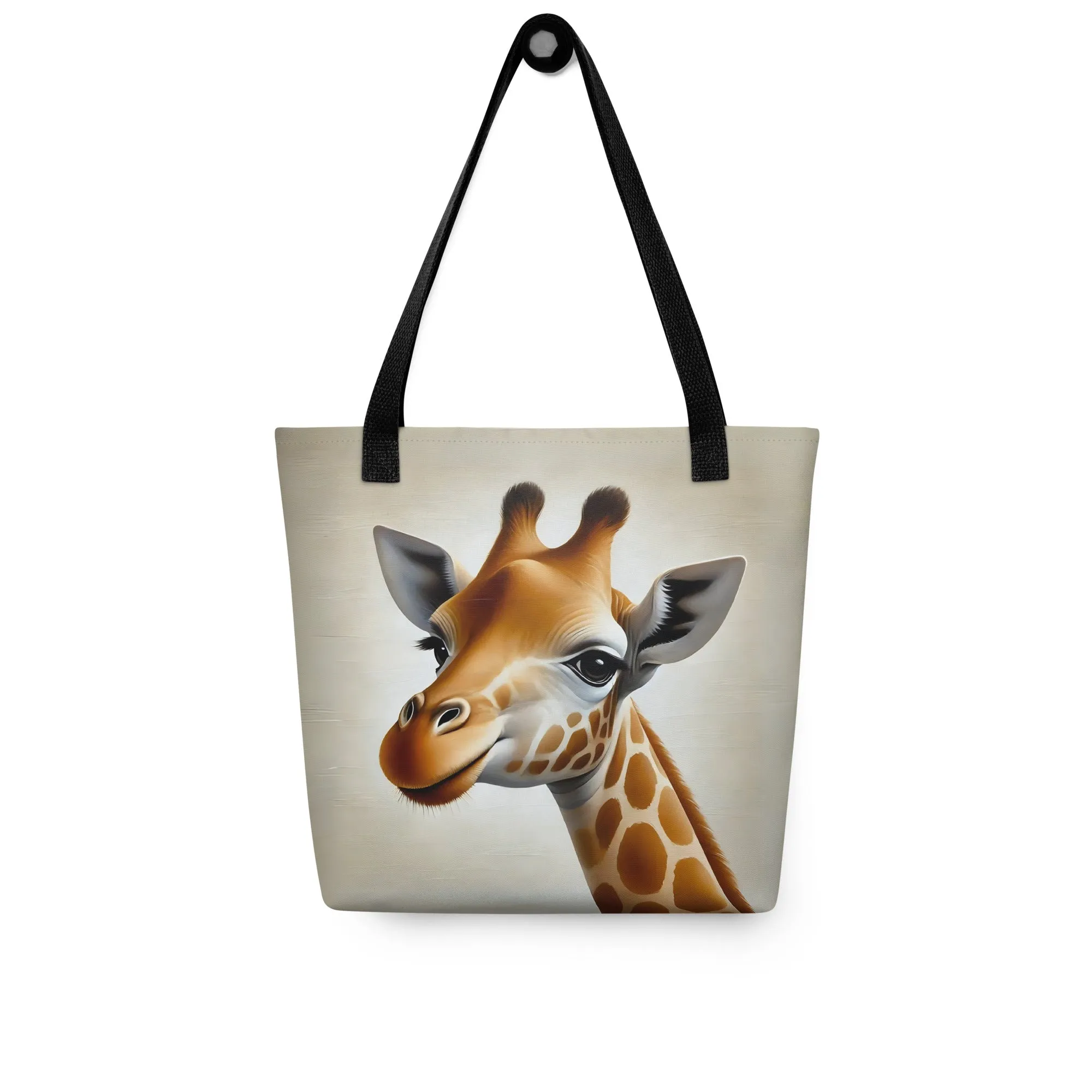 Giraffe Glamour Tote Bag