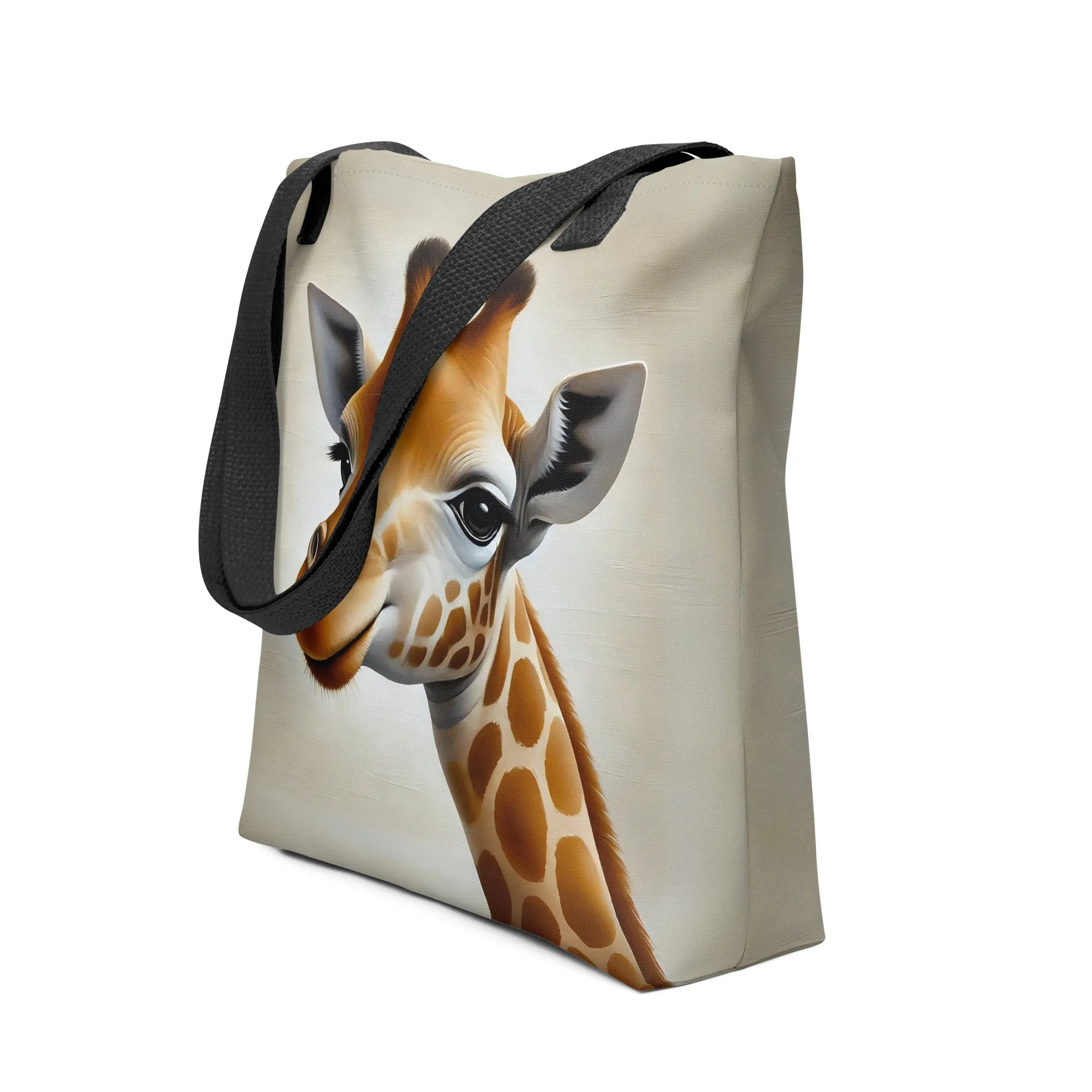 Giraffe Glamour Tote Bag