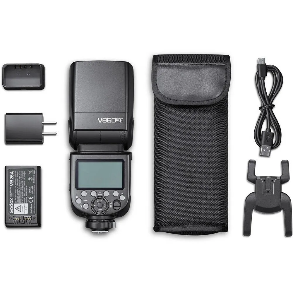Godox Ving V860IIIF TTL Li-Ion Flash Kit for FUJIFILM Cameras