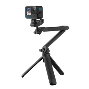 GoPro 3-Way 2.0 Action Camera Mount Extendable Arm Tripod Grip Selfie Stick for GoPro HERO13, HERO12, HERO11, HERO10, HERO 9 & Later Models | AFAEM-002