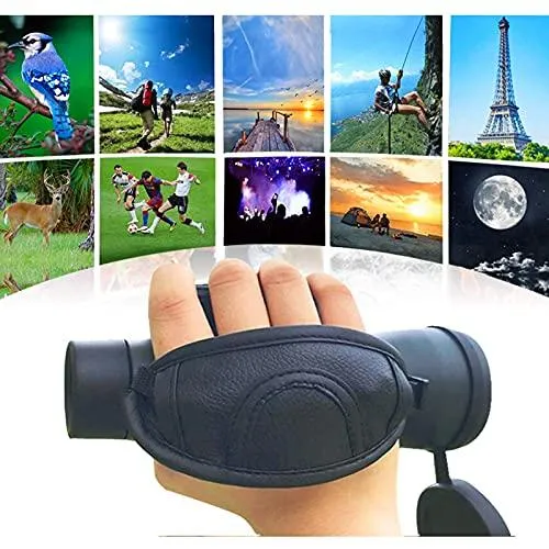 Gosky 12x55 High Definition Monocular Telescope and Quick Phone Holder-2020 Waterproof Monocular -BAK4 Prism for Wildlife Bird Watching Hunting Camping Travel Secenery