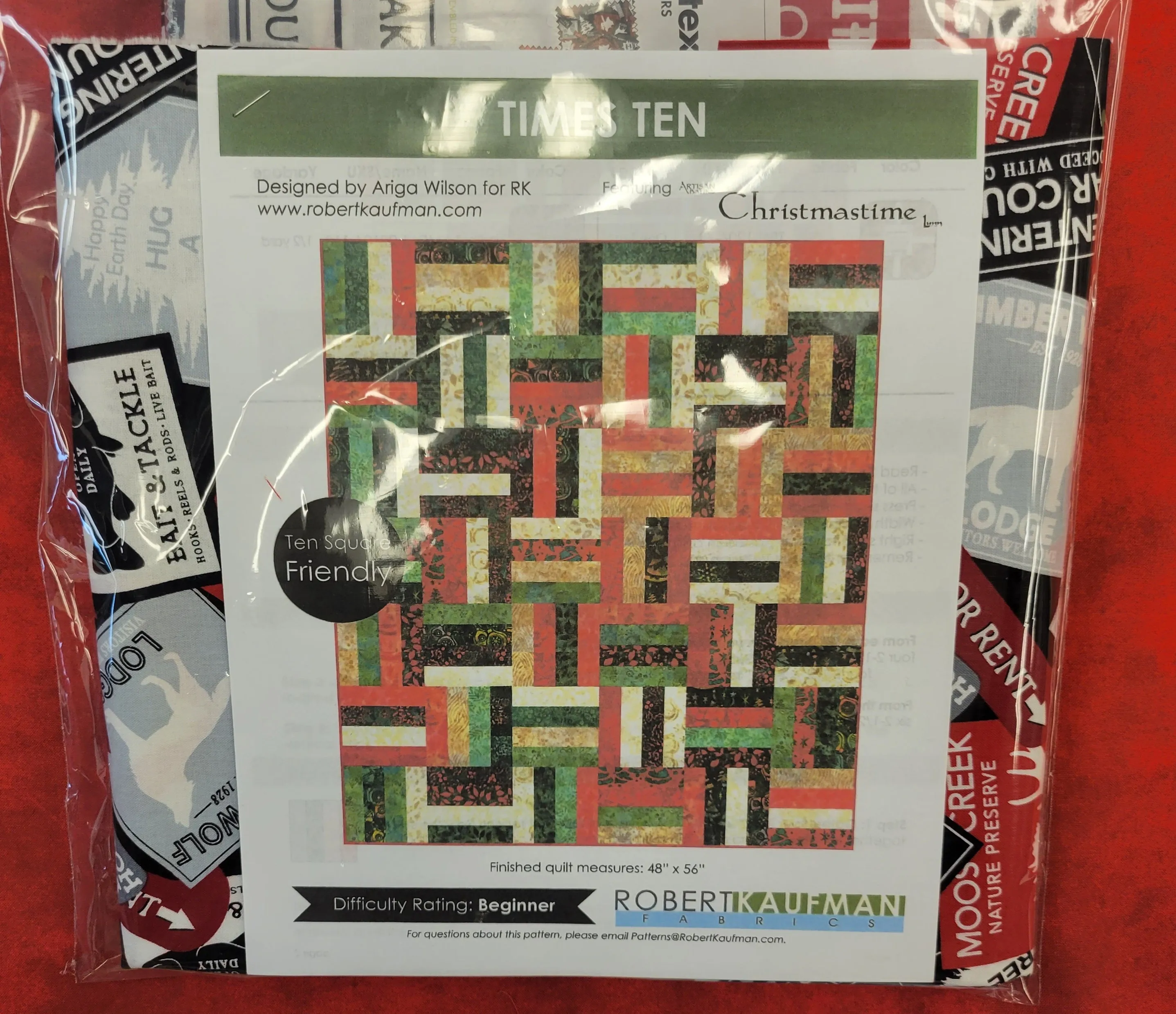 Great Outdoors Times Ten Quilt Kit