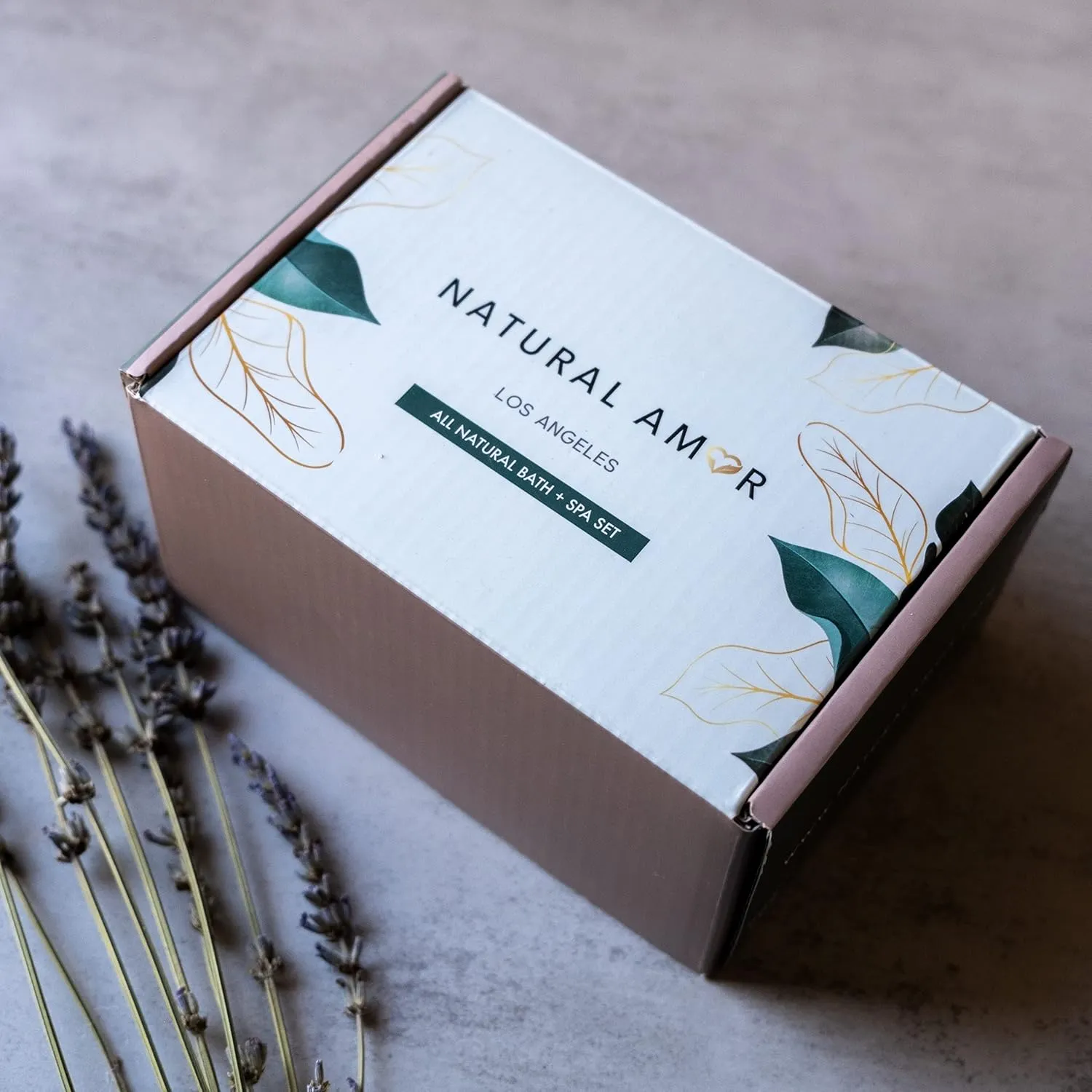 Handmade Spa Gift Set - Natural 5-Piece Skincare Gift for Women