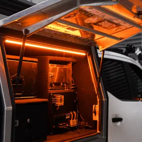 HARDKORR 100cm (1m) Tri-Colour LED Light Bar Kit with Diffuser