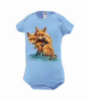 Infant Fox Kits Snap T-Shirt
