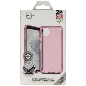 ITSKINS Spectrum Clear Drop Protection Case for Google Pixel 4 - Light Pink