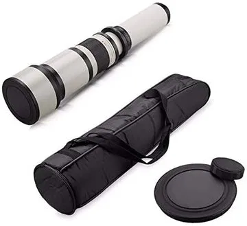 JINTU 650-2600mm Manual Telephoto Zoom Lens for NIKON SLR Camera D3400 D5500 D5600 D200 D300 D600 D610 D700 D800 D80 D90 D7500