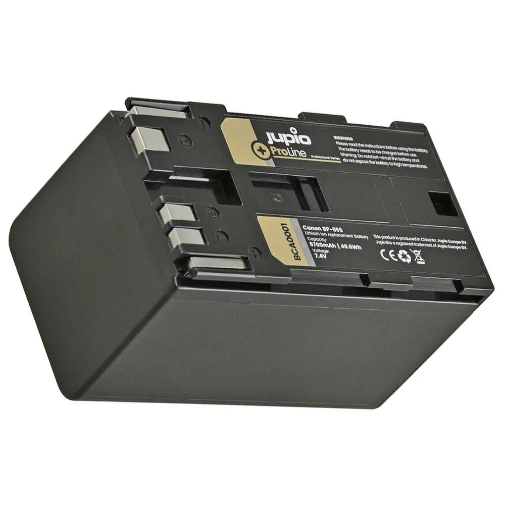 Jupio ProLine Li-ion 7.4V 10050mAh Battery For Canon BP-975 Video Camera