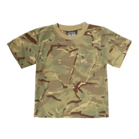 Kid's Camo T-shirt in Multi Terrain Pattern (MTP)
