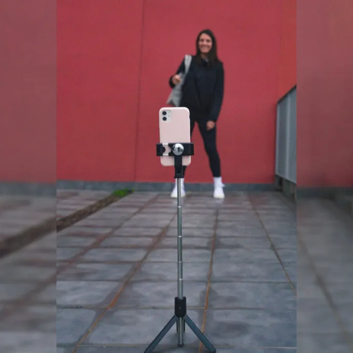 Ksix Selfie Pro Remote Control Tripod For Smartphone - Black | 114569