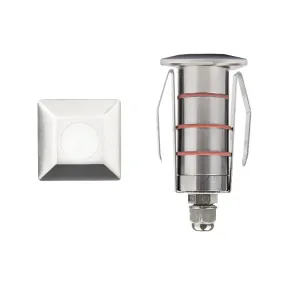 LED Indicator Light from the 1051 Collection in Stainless Steel Finish by W.A.C. Lighting