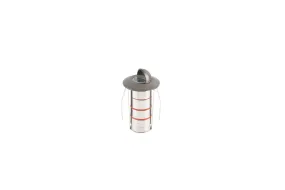 LED Indicator Light from the 106 Collection in Bronze Stainless Steel Finish by W.A.C. Lighting