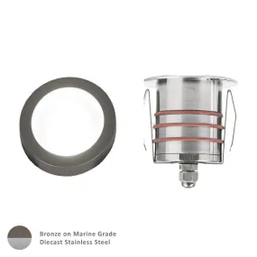 LED Indicator Light from the 2011 Collection in Bronzed Stainless Steel Finish by W.A.C. Lighting