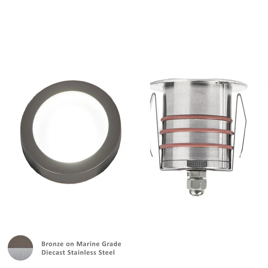 LED Indicator Light from the 2011 Collection in Bronzed Stainless Steel Finish by W.A.C. Lighting