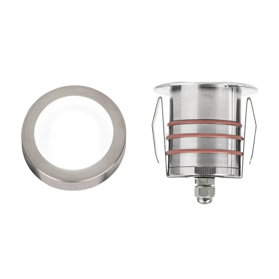 LED Indicator Light from the 2011 Collection in Stainless Steel Finish by W.A.C. Lighting