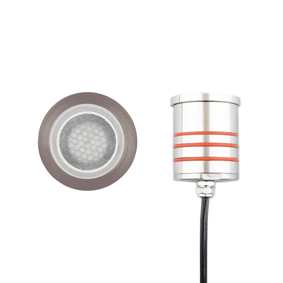 LED Indicator Light from the 2012 Collection in Bronzed Stainless Steel Finish by W.A.C. Lighting
