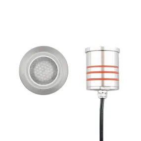 LED Indicator Light from the 2012 Collection in Stainless Steel Finish by W.A.C. Lighting