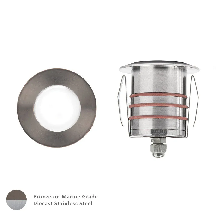 LED Indicator Light from the 2021 Collection in Bronzed Stainless Steel Finish by W.A.C. Lighting