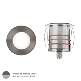 LED Indicator Light from the 2021 Collection in Bronzed Stainless Steel Finish by W.A.C. Lighting