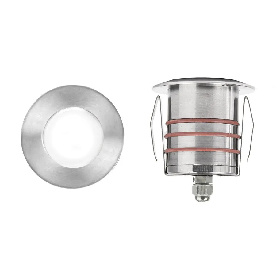 LED Indicator Light from the 2021 Collection in Stainless Steel Finish by W.A.C. Lighting