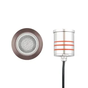 LED Indicator Light from the 2022 Collection in Bronzed Stainless Steel Finish by W.A.C. Lighting