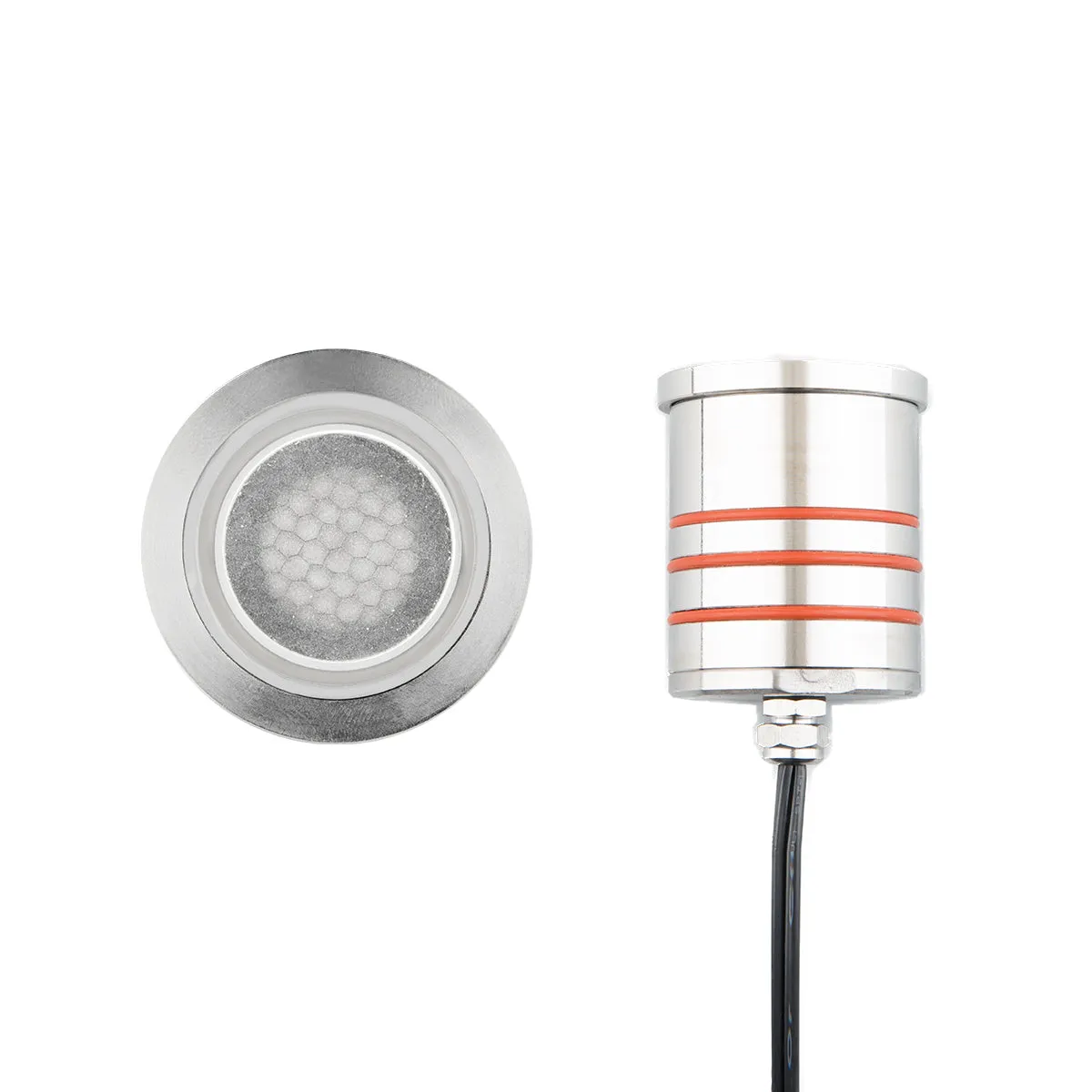 LED Indicator Light from the 2022 Collection in Stainless Steel Finish by W.A.C. Lighting